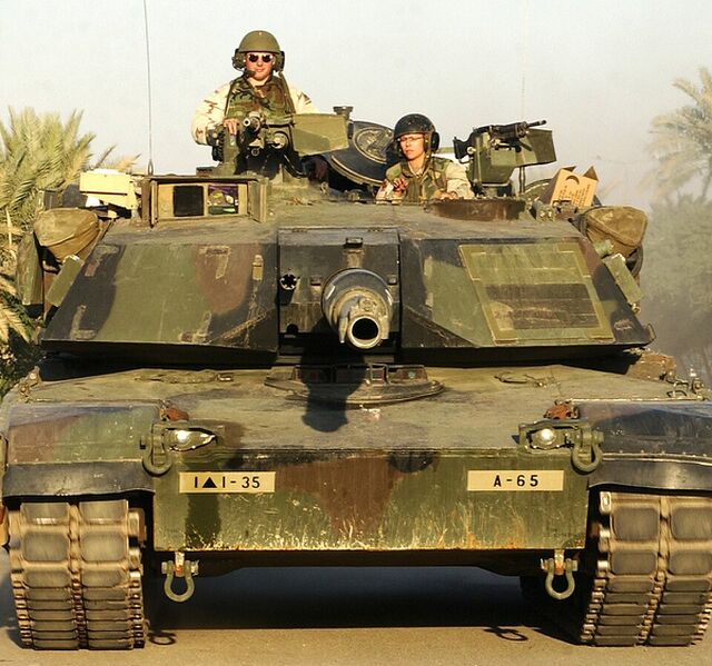 File:M1A1 abrams front.jpg