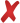 X mark